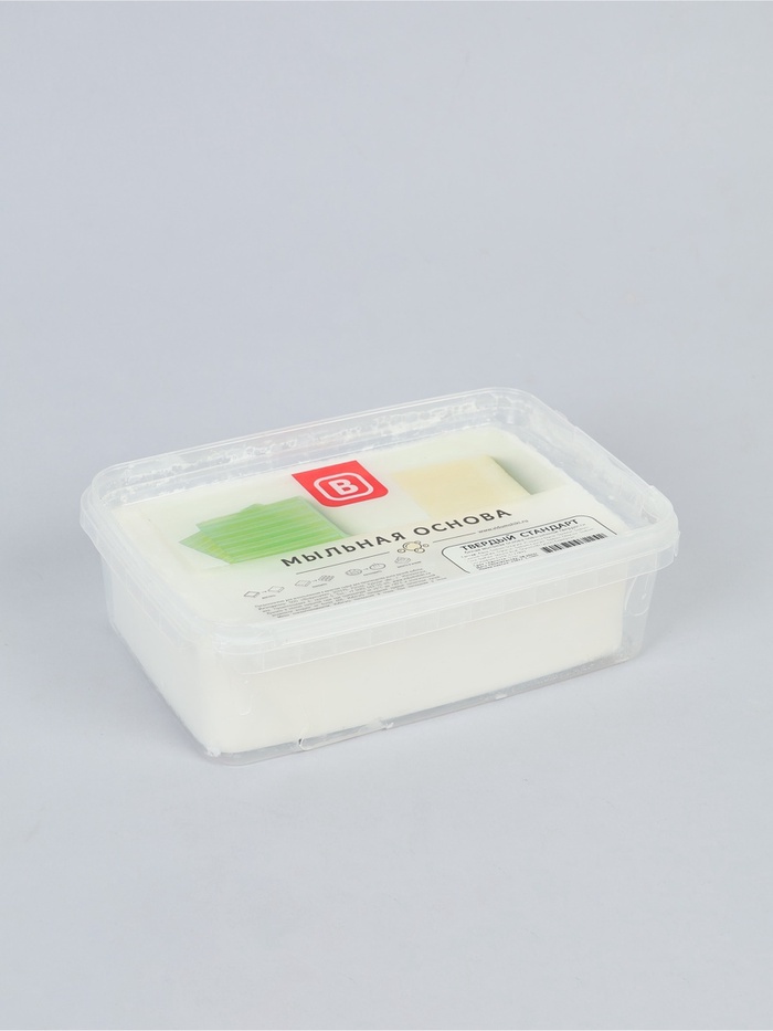 УЦЕНКА Мыльная основа «Твердый стандарт» белая 1 кг - Фото 1