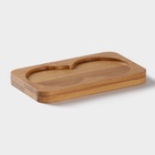 УЦЕНКА Набор фарфоровый для специй BellaTenero «Котики», 3 предмета: солонка, перечница, бамбуковая подставка, белый, чёрный - Фото 5