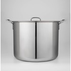 Котёл из нержавеющей стали «Общепит», 34 л, d=40 см, h=30 см - Фото 1