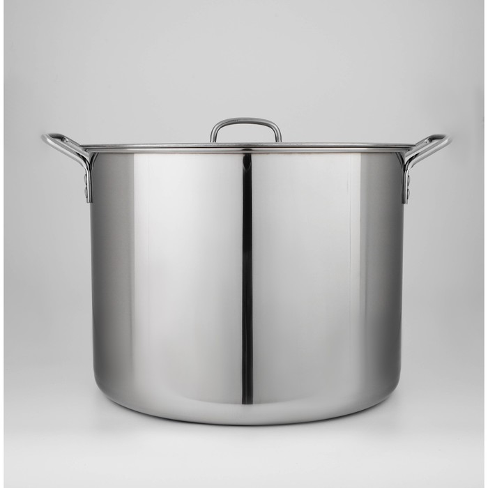 Котёл из нержавеющей стали «Общепит», 34 л, d=40 см, h=30 см - Фото 1