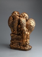 УЦЕНКА Фигура "Ангел и Фея стоя" бронза 20х30х36см - Фото 3