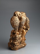 УЦЕНКА Фигура "Ангел и Фея стоя" бронза 20х30х36см - Фото 4