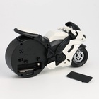 УЦЕНКА Часы - будильник настольные «Мотоцикл» детские, дискретный ход, d-7 см, 19×10 см, АА - Фото 4