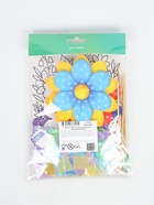 Аппликация тканью «Цветы», набор для творчества - Фото 10