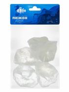 Декоративные камни для аквариума, 3-5 см, 500 г, необработанные, стекло, прозрачные - Фото 8