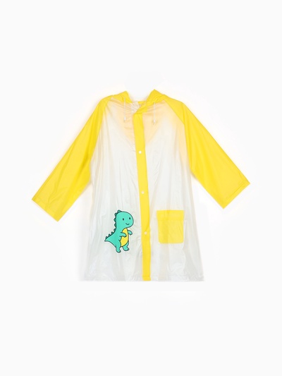 Дождевик детский «Динозаврик», размер M, рост 110-120 см