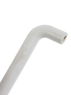 УЦЕНКА Ручка скоба PLASTIC 009, пластиковая, м/о 96 мм, белая - Фото 3