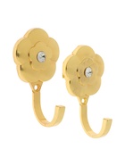 УЦЕНКА Крючок однорожковый для штор CAPPIO KC117, цвет золото, 2 шт. - Фото 1