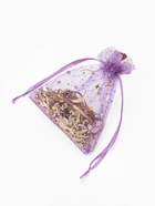 Набор мешочков подарочных 100 шт. «Звёзды с месяцем», 10×12.5 см, фиолетовый с золотом - Фото 2