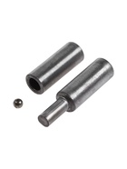 Петля гаражная ТУНДРА с шаром, 19×105 мм, набор 8 шт. - фото 809624427