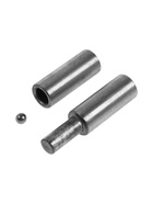 Петля гаражная ТУНДРА с шаром, 24×120 мм, набор 6 шт. - фото 809624433