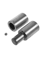 Петля гаражная ТУНДРА с шаром, 39×120 мм, набор 4 шт. - фото 809624442