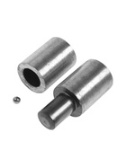 Петля гаражная ТУНДРА с шаром, 44×120 мм, набор 4 шт. - фото 809624445