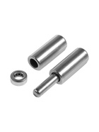 Петля гаражная ТУНДРА, с подшипником, 18×100 мм, набор 24 шт. - фото 809624457