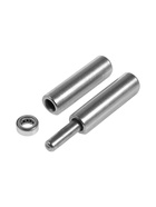 Петля гаражная ТУНДРА, с подшипником, 18×140 мм, набор 10 шт. - фото 809624463