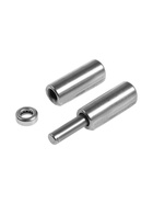 Петля гаражная ТУНДРА, с подшипником, 20×120 мм, набор 10 шт. 10973689