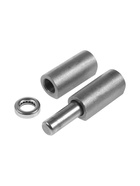 Петля гаражная ТУНДРА, с подшипником, 30×140 мм, набор 6 шт. - фото 809624469