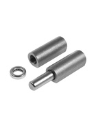 Петля гаражная ТУНДРА, с подшипником, 30×160 мм, набор 6 шт. - фото 809624472