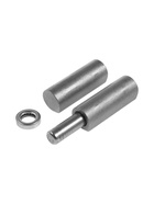 Петля гаражная ТУНДРА, с подшипником, 30×180 мм, набор 6 шт. - фото 809624475