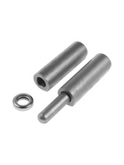 Петля гаражная ТУНДРА, с подшипником, 36×240 мм, набор 4 шт. - фото 809624481