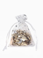 Набор подарочных мешочков 100 шт. «Звёзды с месяцем», 7×9 см, белый с серебром - фото 809624482