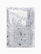 Набор подарочных мешочков 100 шт. «Звёзды с месяцем», 7×9 см, белый с серебром - фото 809624486