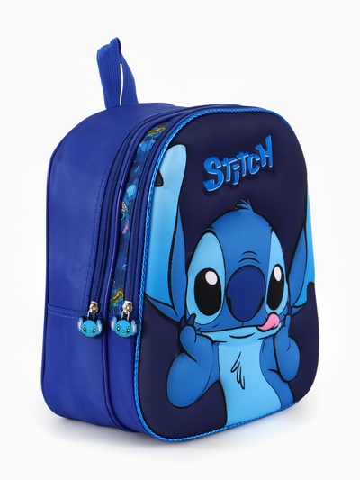 Рюкзак школьный со светодиодными лампочками «Синий Монстрик»