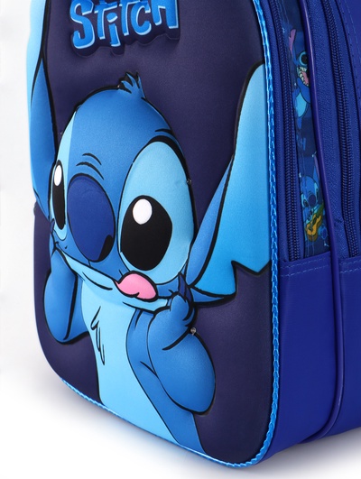 Рюкзак школьный со светодиодными лампочками «Синий Монстрик»