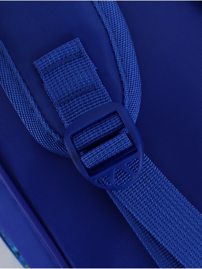 Рюкзак школьный со светодиодными лампочками «Синий Монстрик»