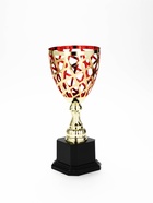 Кубок спортивный 194 С цвет зол, на пластиковой подставке, 29 × 12 × 12 см - фото 809624568