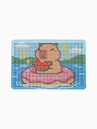 Алмазная мозаика с полным заполнением «Капибара», 10×15 см - фото 123144852