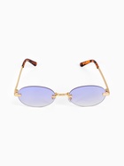 Очки солнцезащитные «OneSun. Овал», uv 400, футляр, салфетка - фото 809624636