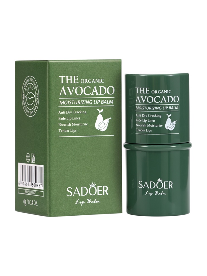 Бальзам для губ SADOER, с авокадо 4г