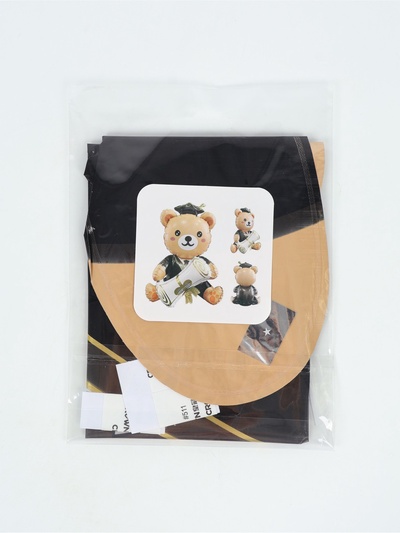 Воздушный шар фольгированный 38" «Мишка выпускник»