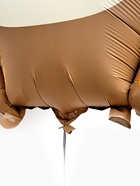 Воздушный шар фольгированный 35" «Мишка», коричневый с золотом 10967955