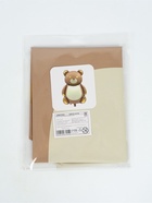 Воздушный шар фольгированный 35" «Мишка», коричневый с золотом 10967955