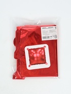 Воздушный шар фольгированный блок 16" «Красный», набор 5 штук - фото 809625164