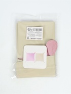 Воздушный шар фольгированный блок 16" «Кремовый/розовый сатин», набор 5 штук - фото 809625175