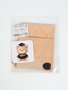 Воздушный шар фольгированный 26" "Медведь выпускник" 10971749