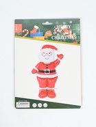 Воздушный шар фольгированный 3D 62" «Дед Мороз в красном», только под воздух - фото 809625301