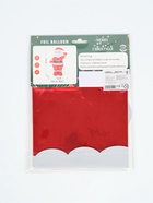 Воздушный шар фольгированный 3D 62" «Дед Мороз в красном», только под воздух - фото 809625302