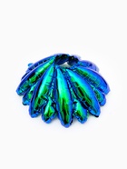 Воздушный шар фольгированный 3D 39" «Новогодняя елка» зеленый хамелеон, под воздух - фото 809625309