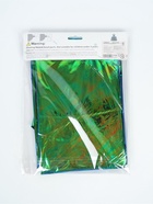 Воздушный шар фольгированный 3D 39" «Новогодняя елка» зеленый хамелеон, под воздух - фото 809625312