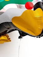 Воздушный шар фольгированный 26" "Новогодний пингвин" - фото 123133823