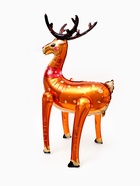 Воздушный шар фольгированный 3D 46" «Олень», только под воздух - фото 809625415