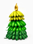 Воздушный шар фольгированный 3D 39" «Елка», зеленый микс, только под воздух - фото 809625432