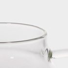 УЦЕНКА Чайник заварочный Magistro «Созидание», 1 л, металлическое сито, стекло - Фото 4