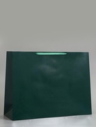 Пакет подарочный ламинированный горизонтальный «Изумрудный», XXL 61×46×20 см - фото 809625523