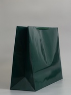 Пакет подарочный ламинированный горизонтальный «Изумрудный», XXL 61×46×20 см - фото 809625525