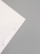 Пакет подарочный ламинированный горизонтальный «Белый», M 32×26×12 см - фото 809625536